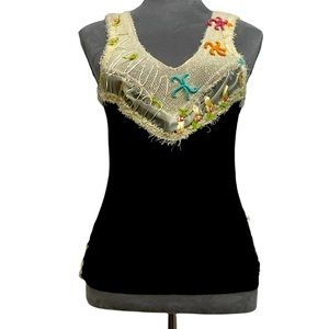 Paradyz Couture Sleeveless knit Top